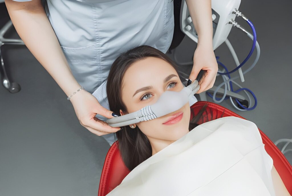 nitrous oxide sedation in leduc, AB
